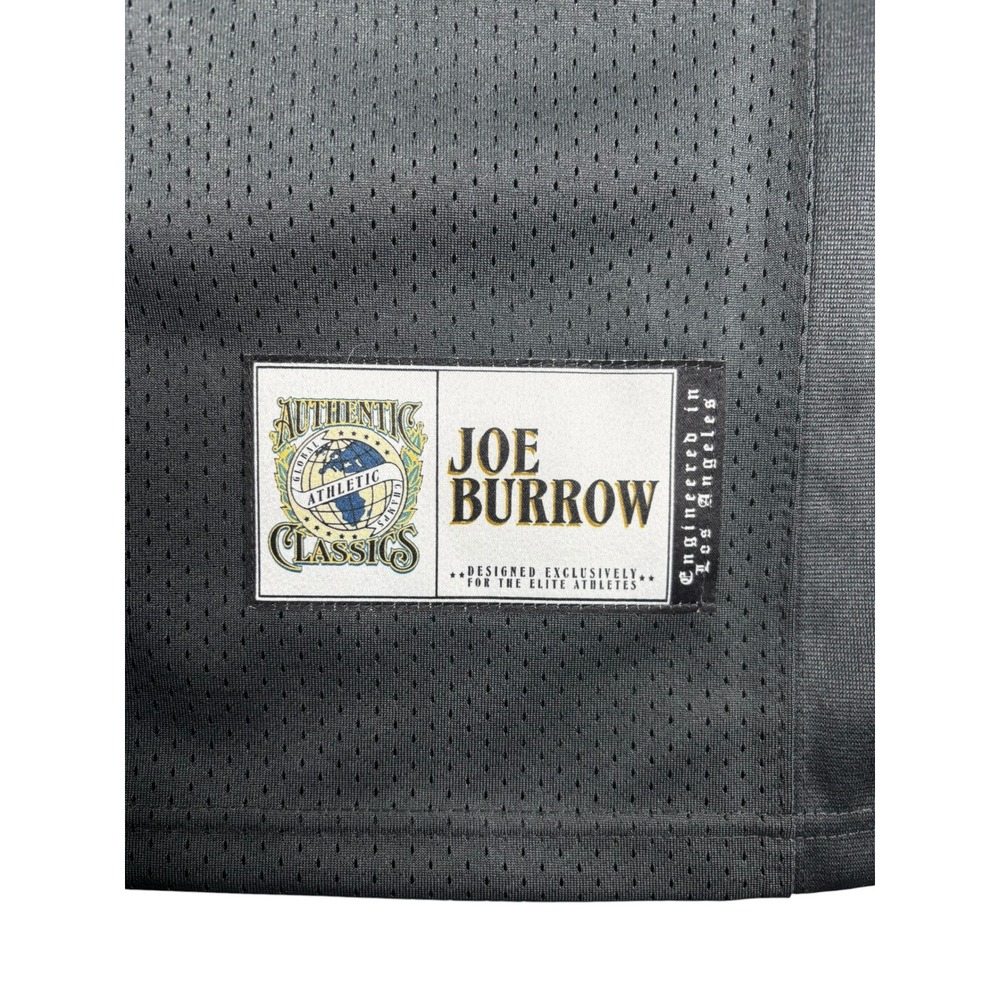Authentic Classics Joe Burrow Athens HS Football Jersey Black Green Size S NEW - Picture 4 of 5